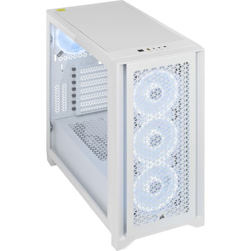 Corsair iCUE 4000D Airflow RGB TG Blanc 4