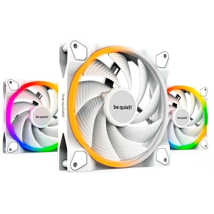 be quiet! Light Wings 120 mm PWM ARGB Triple Pack (blanc)