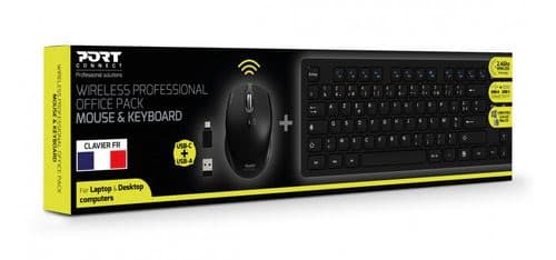 Port Professionnel clavier et souris sans fil