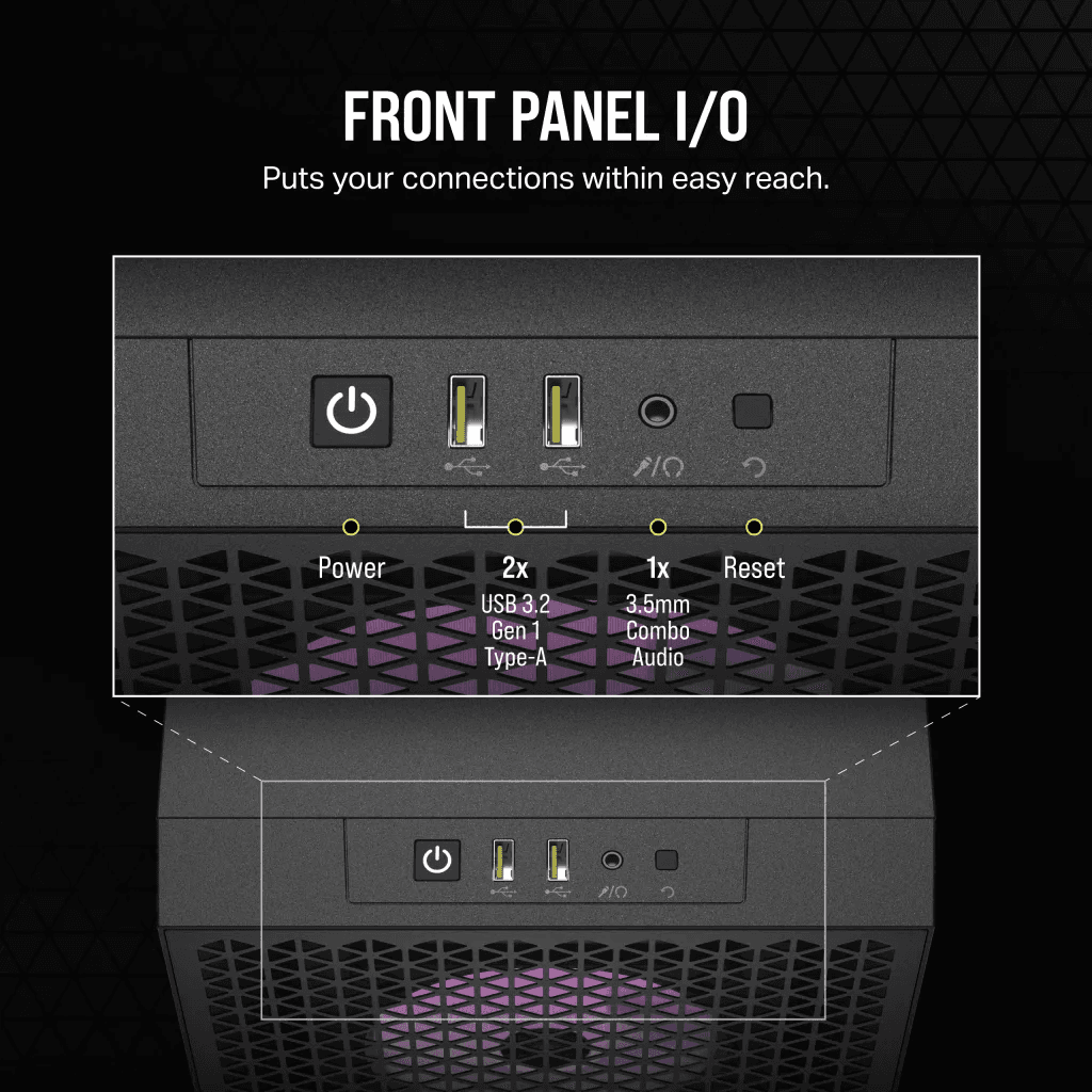 Corsair 3000D Airflow RGB Noir 4