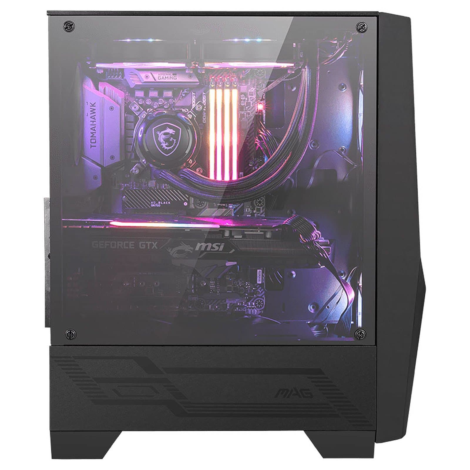 MSI MAG FORGE 100R - MT/Sans Alim/ATX 2
