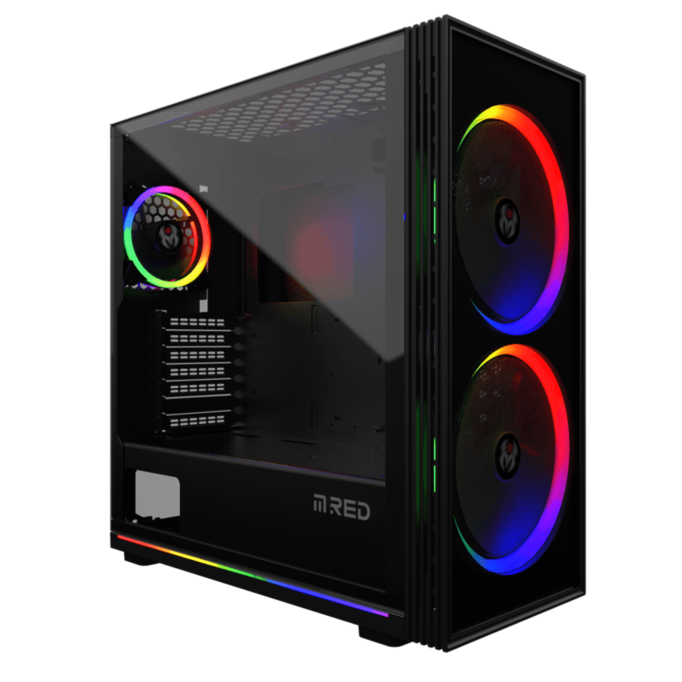 M.RED STORM DESTROYER Glass-G - ARGB - MT/ATX