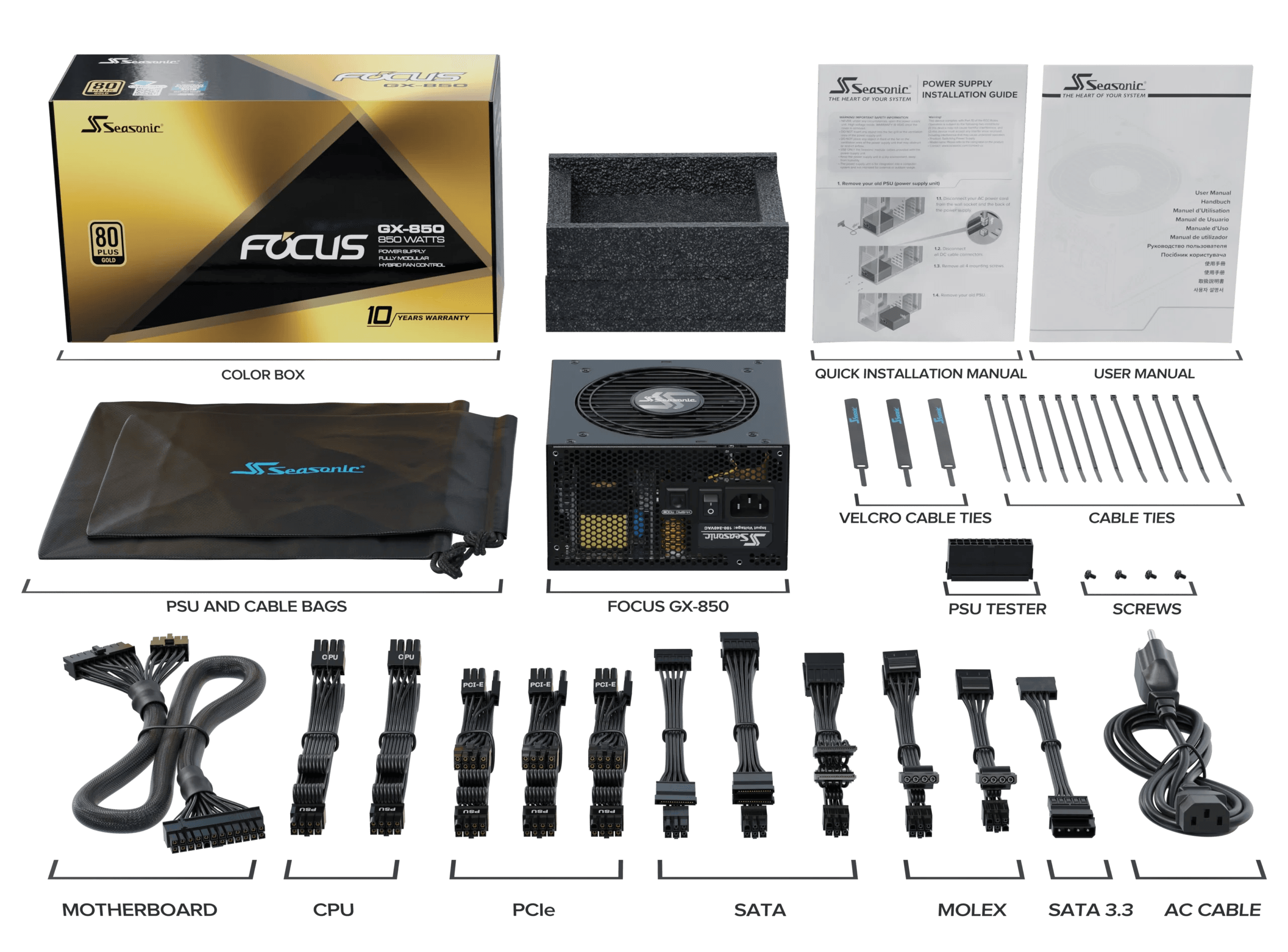 Seasonic FOCUS GX-850 ATX 3 (2024) 2