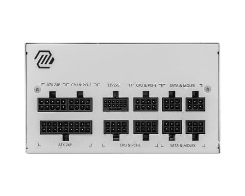 MSI ATX 850W - 80+ GOLD FM - MAG A850GL WHITE PCIE5 3