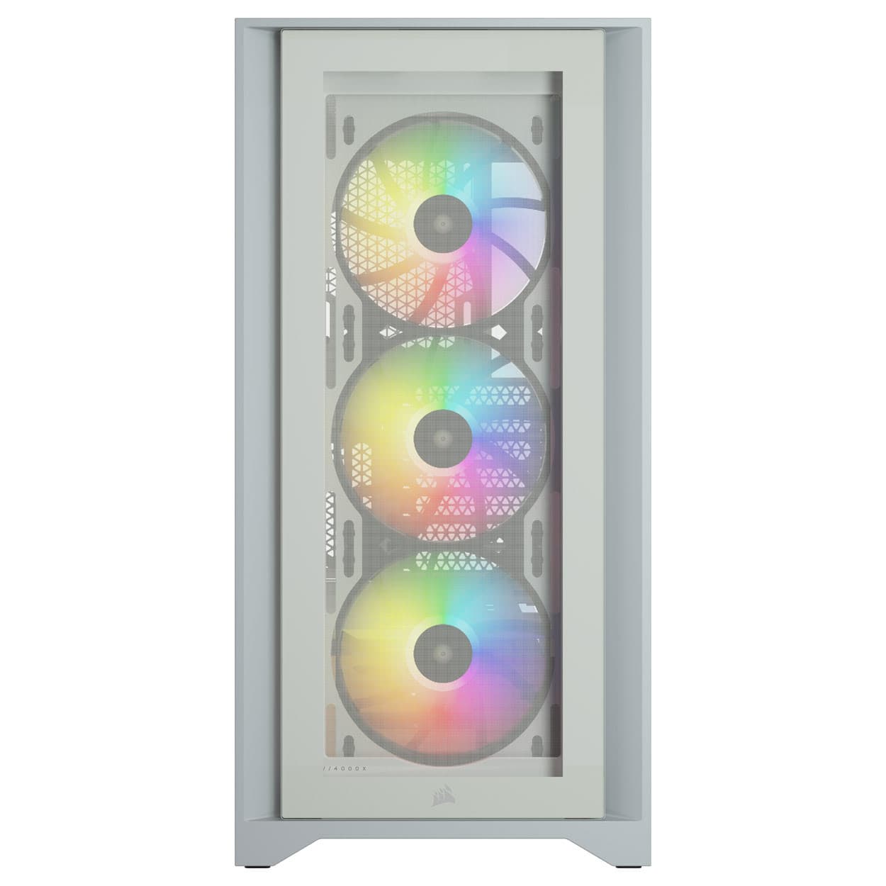Corsair iCUE 4000X RGB Tempered Glass (Blanc) 5