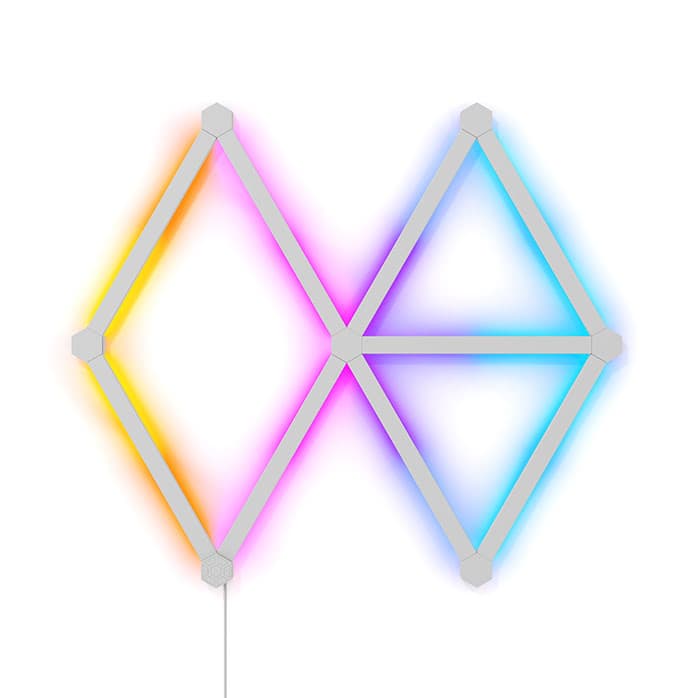 Nanoleaf Lines Starter Kit (9 pièces) Seconde Vie-Très Bon Etat