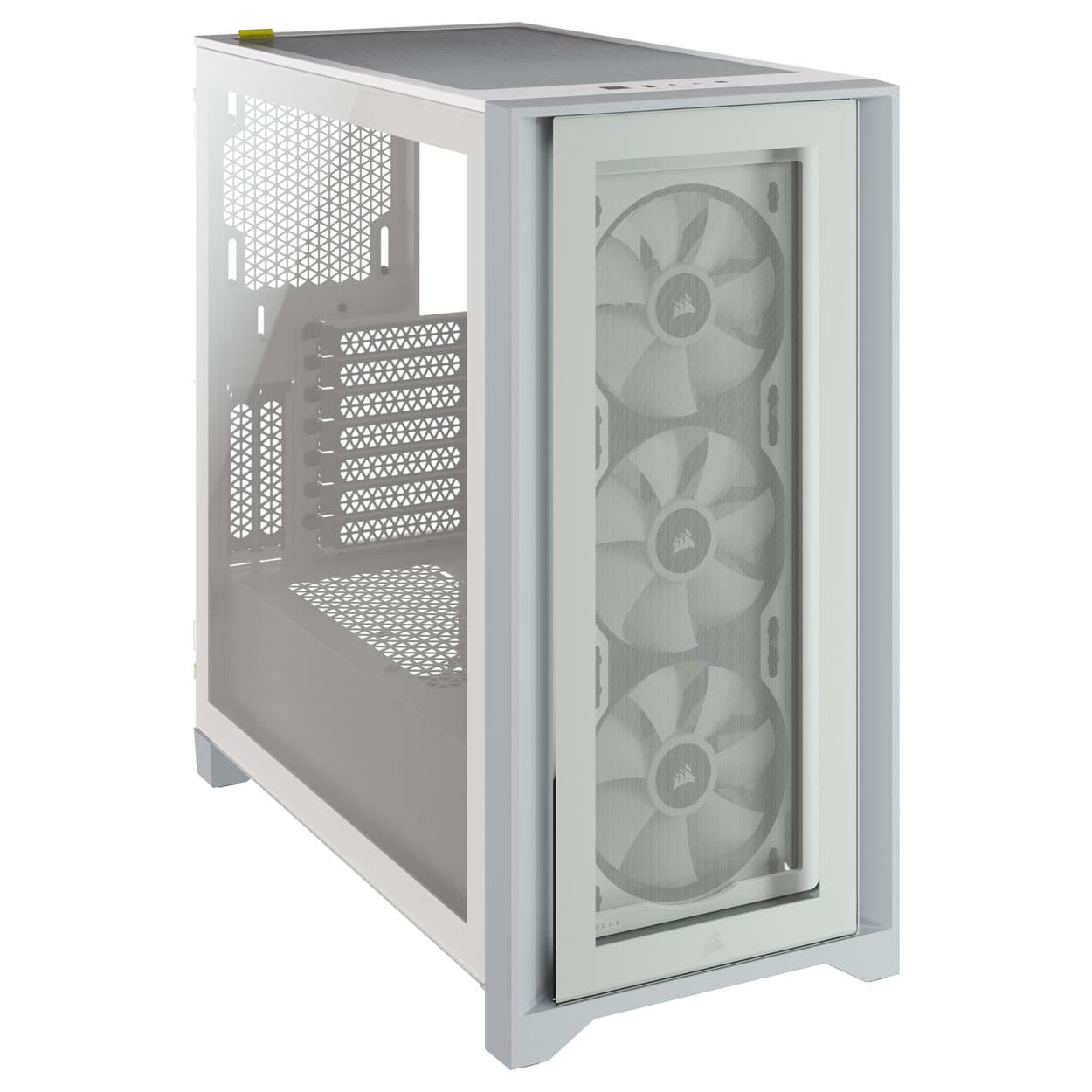 Corsair iCUE 4000X RGB Tempered Glass (Blanc) 4