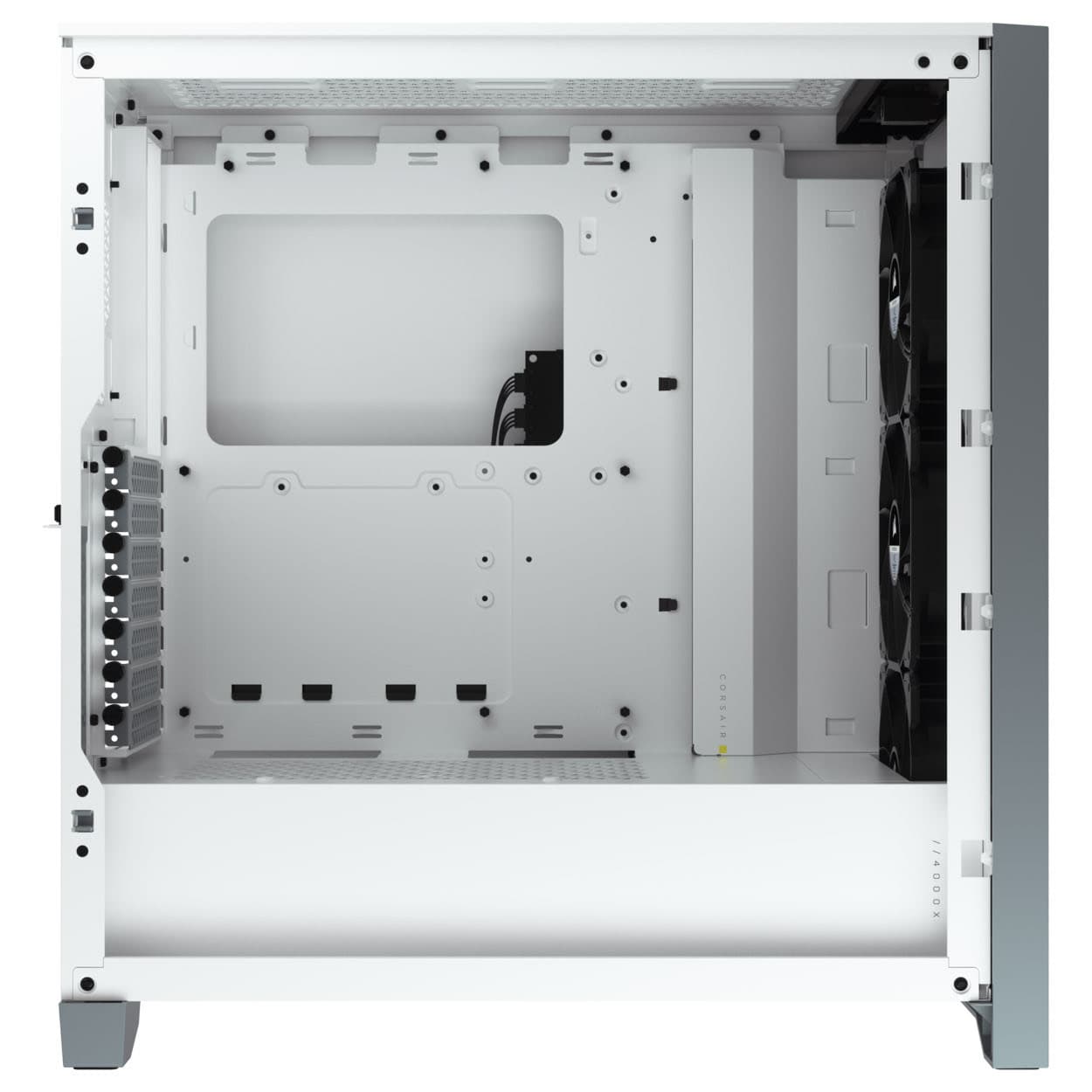 Corsair iCUE 4000X RGB Tempered Glass (Blanc) 3