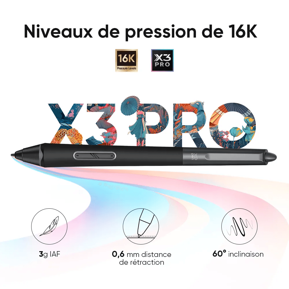 XPPEN Deco Pro XLW Gen 2 MT1592B_ACK05 - 5080LPI 15" Noir 5