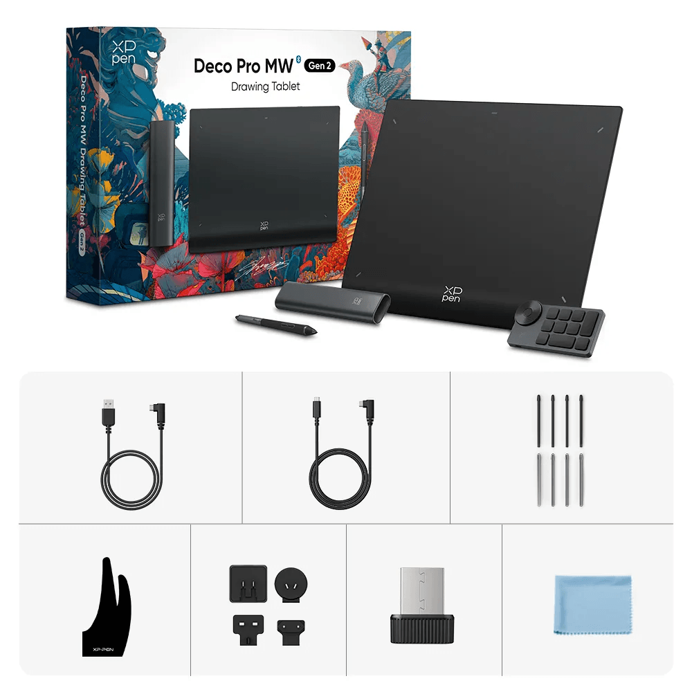 XPPEN Deco Pro LW Gen 2 MT1172B_ACK05 - 5080LPI 11" Noir 4