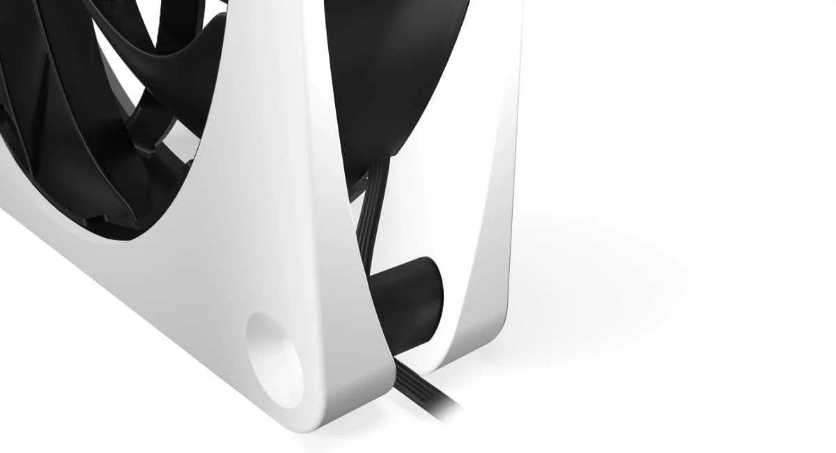 Alphacool Apex Stealth Metal 120mm - 2000rpm Blanc 3