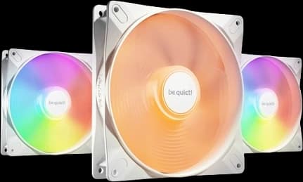 be quiet! Light Wings LX 140 mm PWM Triple Pack Blanc