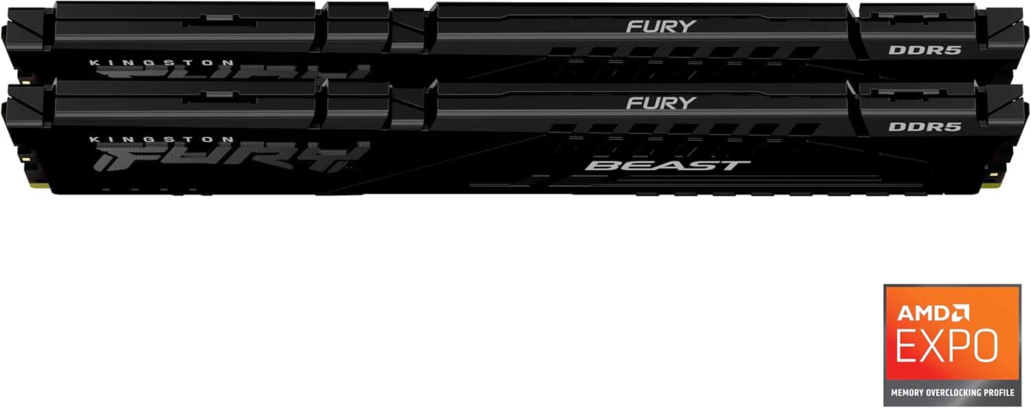 Kingston FURY Beast 32 Go (2 x 16 Go) DDR5 6000 MHz CL36 3