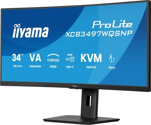 iiyama 34" LED - ProLite XCB3497WQSNP-B1 2
