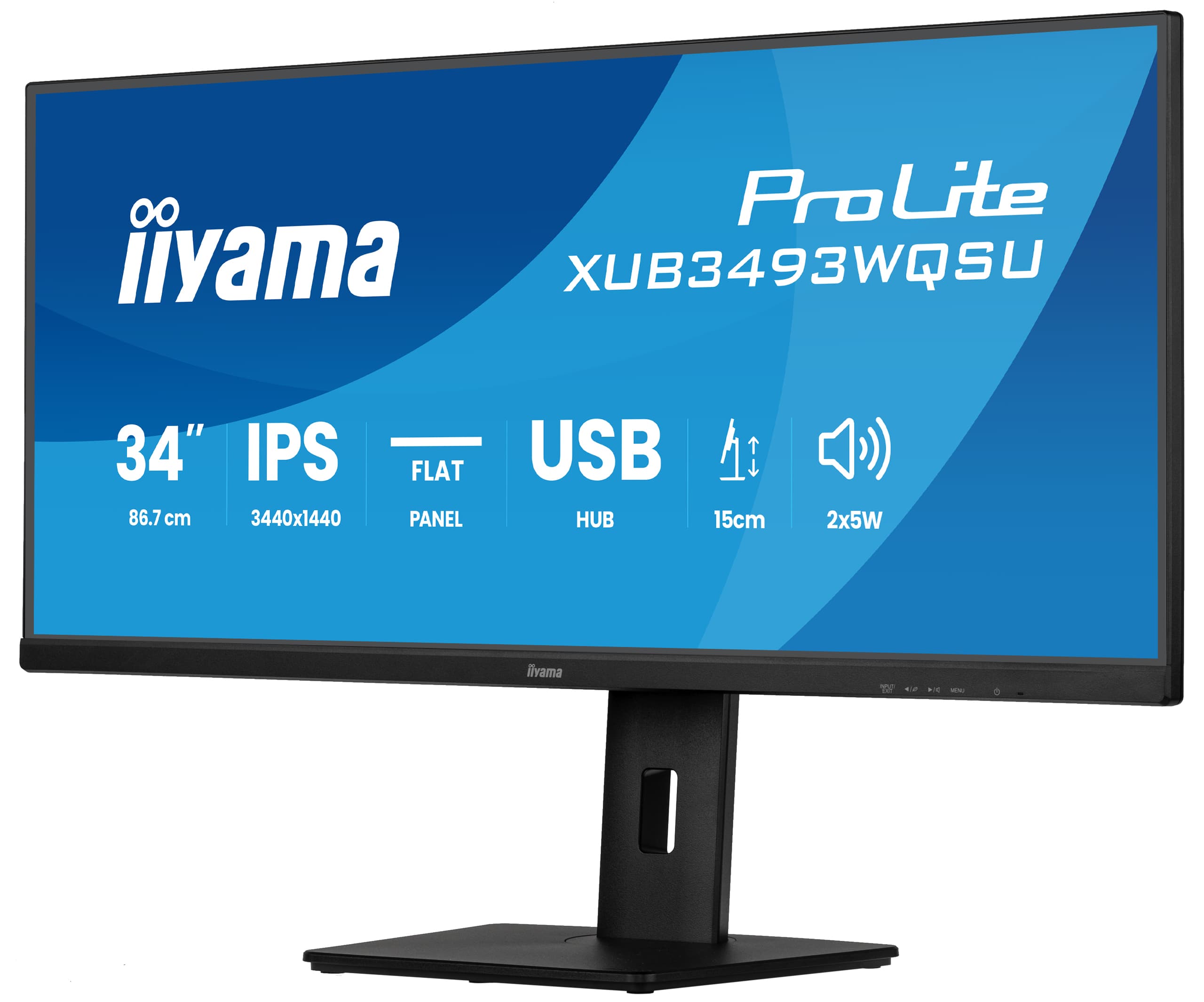iiyama 34" LED - ProLite XUB3493WQSU-B6 4