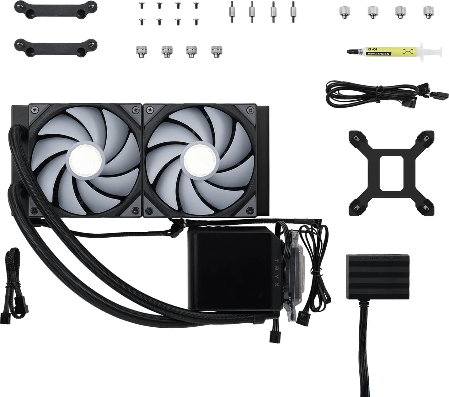 TRYX PANORAMA ARGB 240 - Noir 5