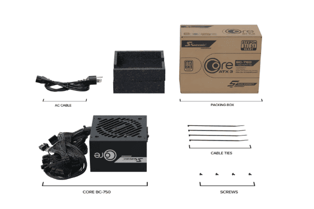 Seasonic CORE BC-750 3