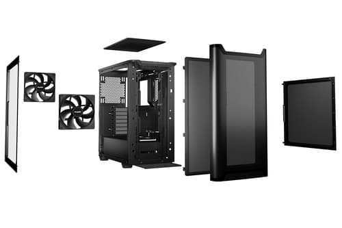 be quiet! Pure Base 501 Airflow Window - Noir 4