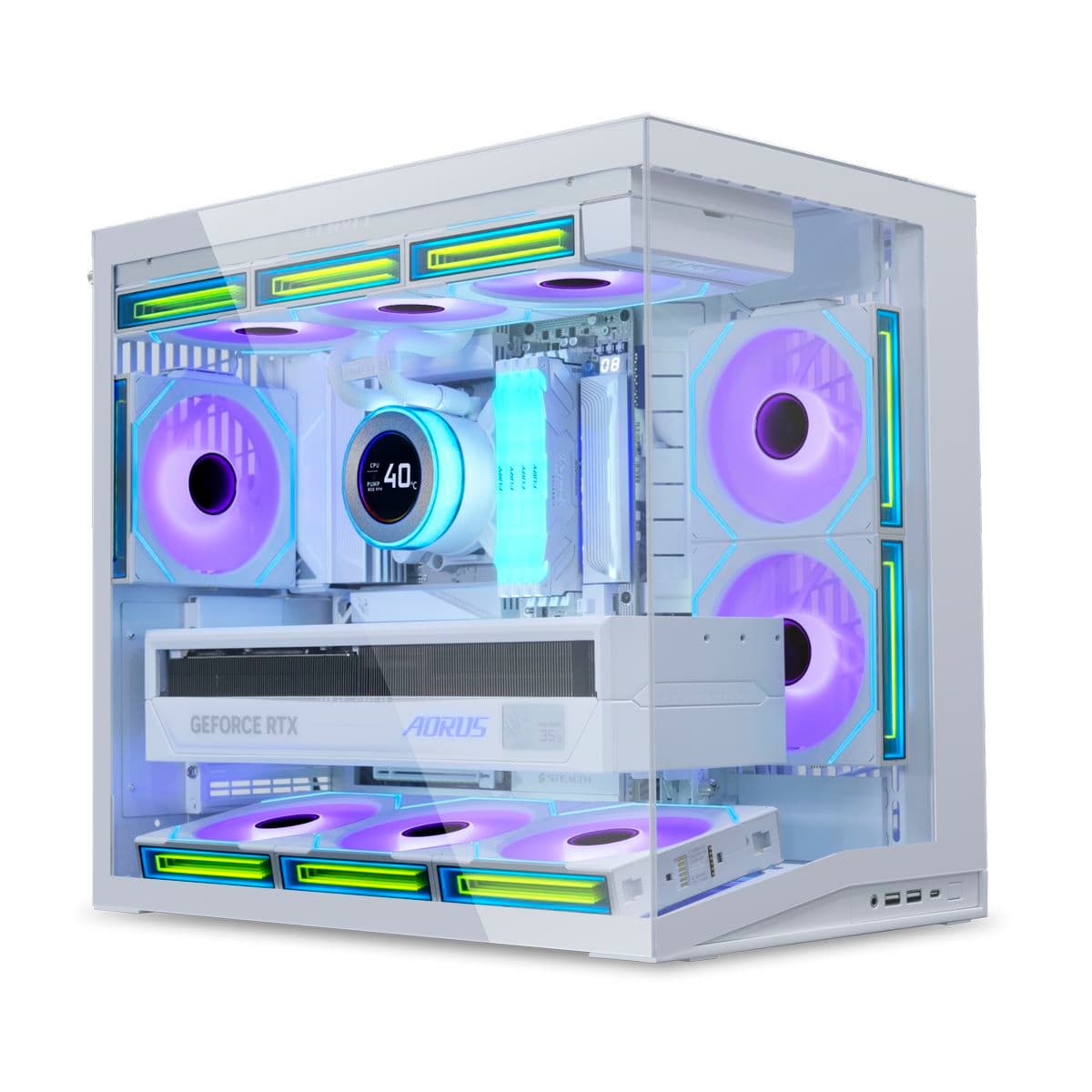 Lian Li O11 Dynamic Mini V2 (Blanc) 2
