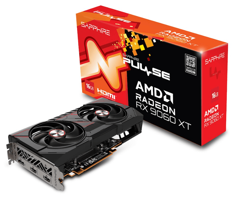 Sapphire PULSE AMD Radeon RX 9060 XT 16GB 2