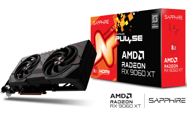Sapphire PULSE AMD Radeon RX 9060 XT 8GB 2