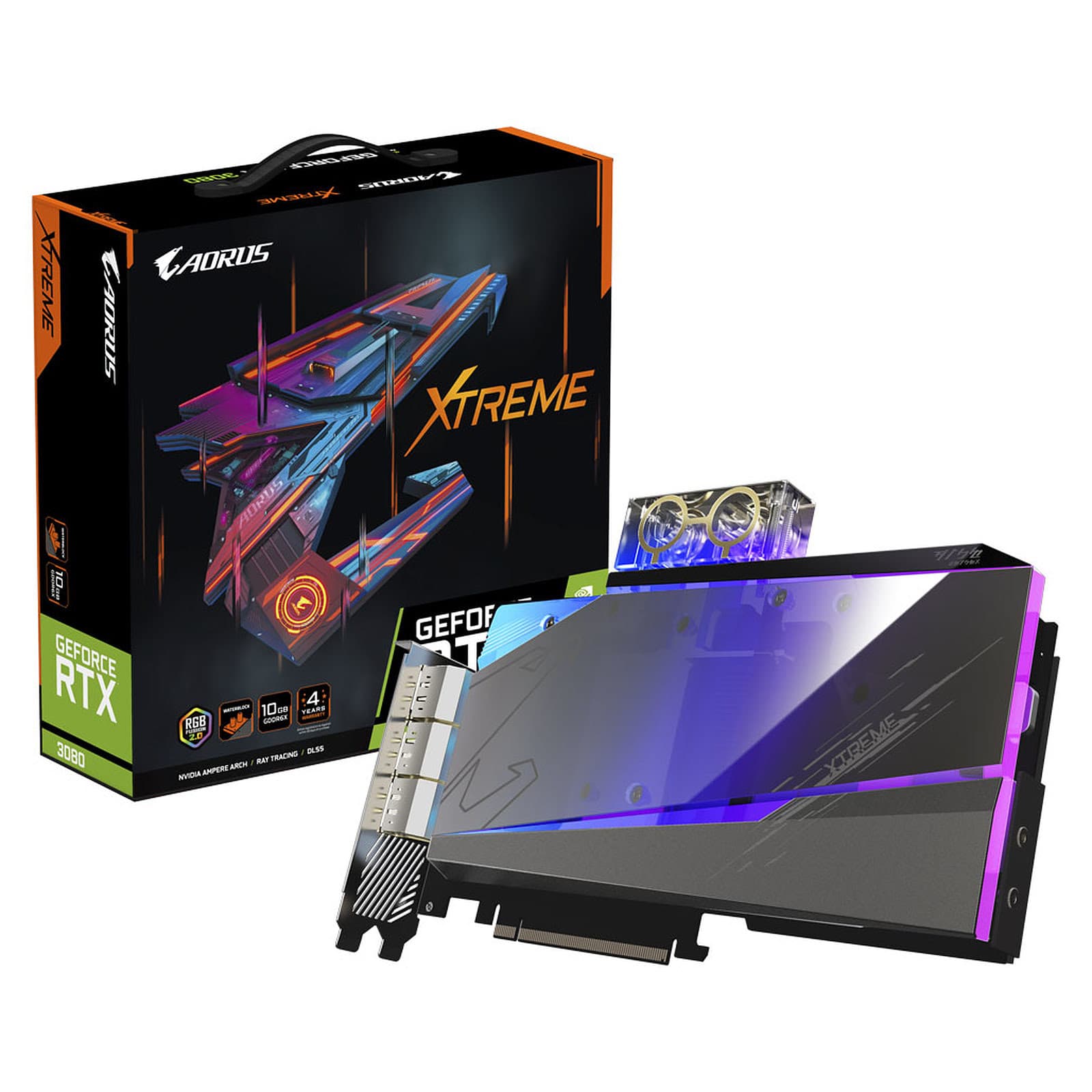 Gigabyte AORUS GeForce RTX 3080 XTREME WATERFORCE WB 10G 2