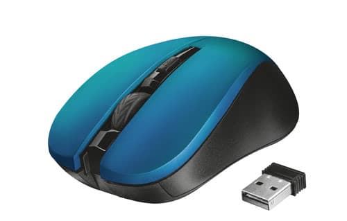 Trust Mydo Silent - Bleu/Sans fil