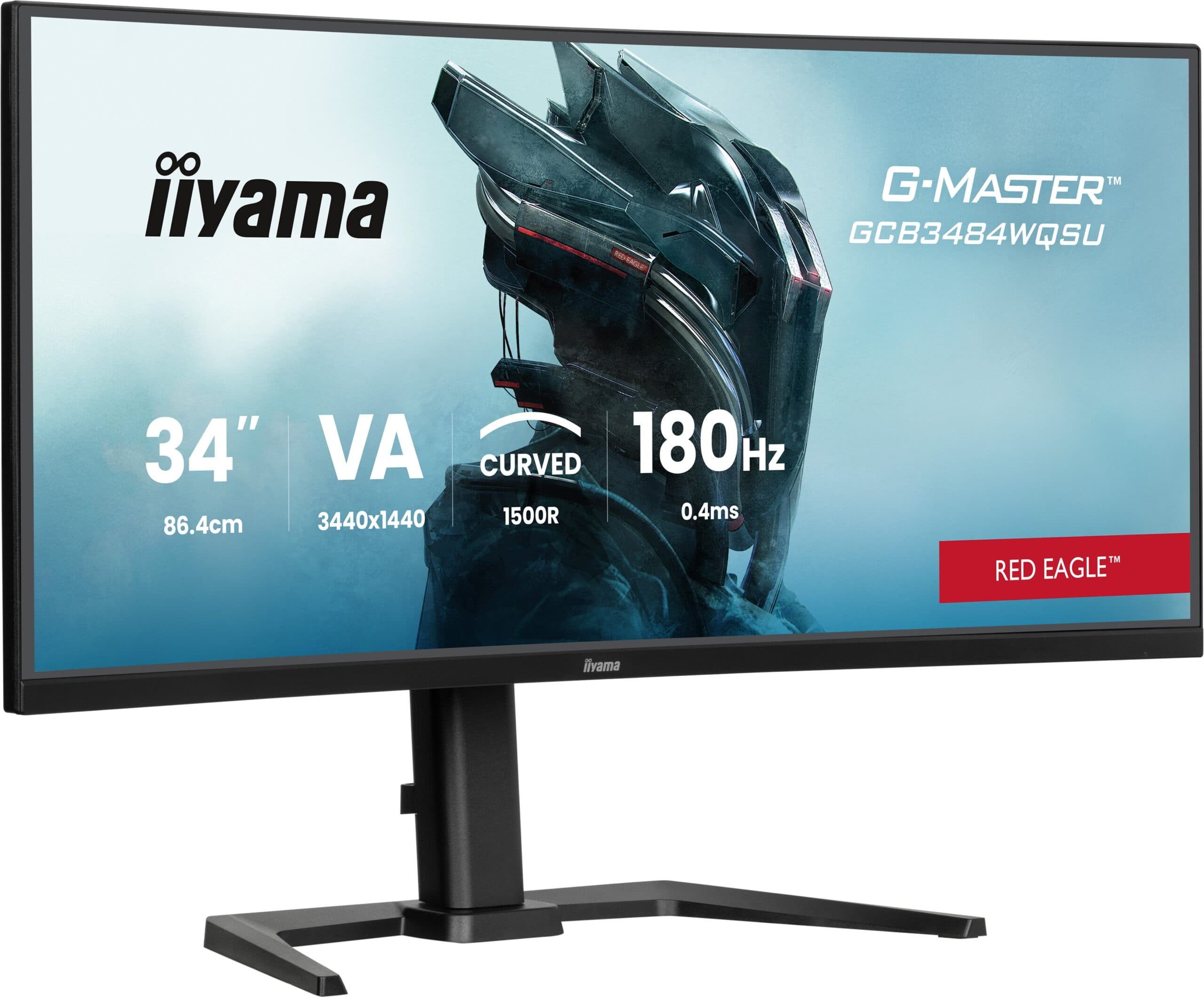 iiyama 34" LED - G-Master GCB3484WQSU-B1 Red Eagle